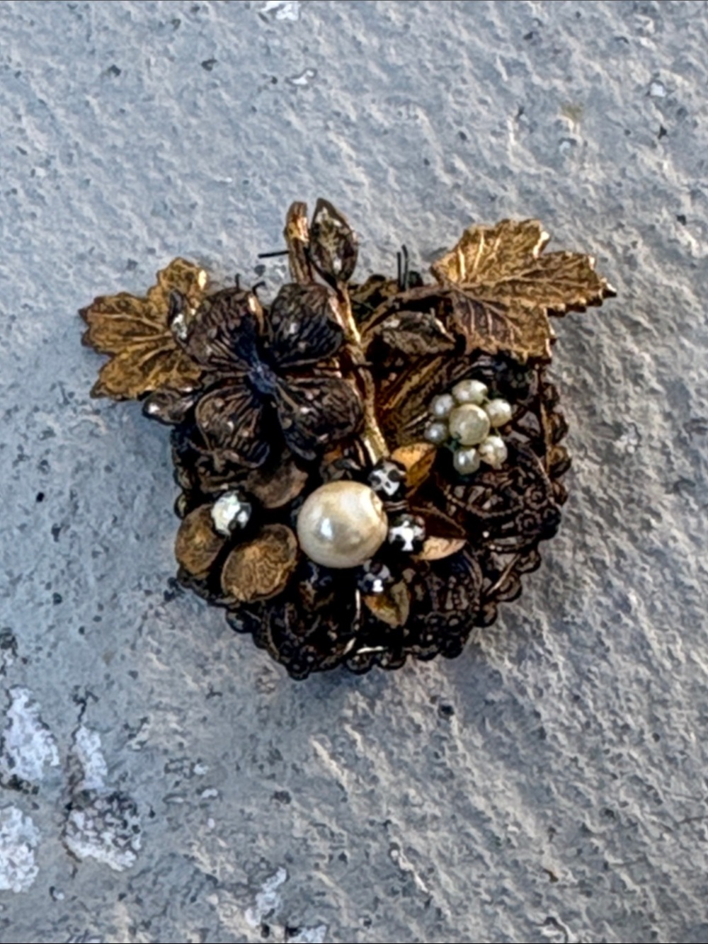 1950’s Filigree Brooch